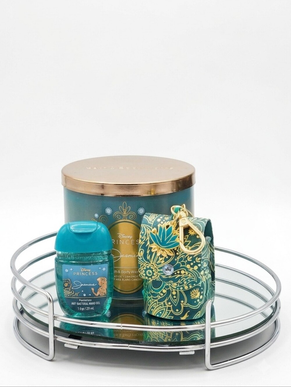 DISNEY BATH & BODY WORKS Princess Jasmine Bundle Pocketbac Candle